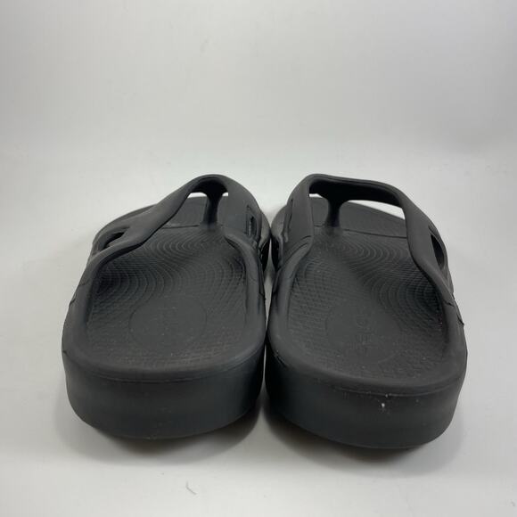 Oofos Ooriginal Flip Flops Womens Size 7 Mens 5 Black Comfort Recovery Sandals - Picture 5 of 9